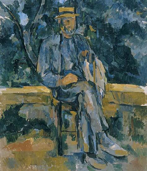 Paul Cezanne Portrait of a Peasant France oil painting art